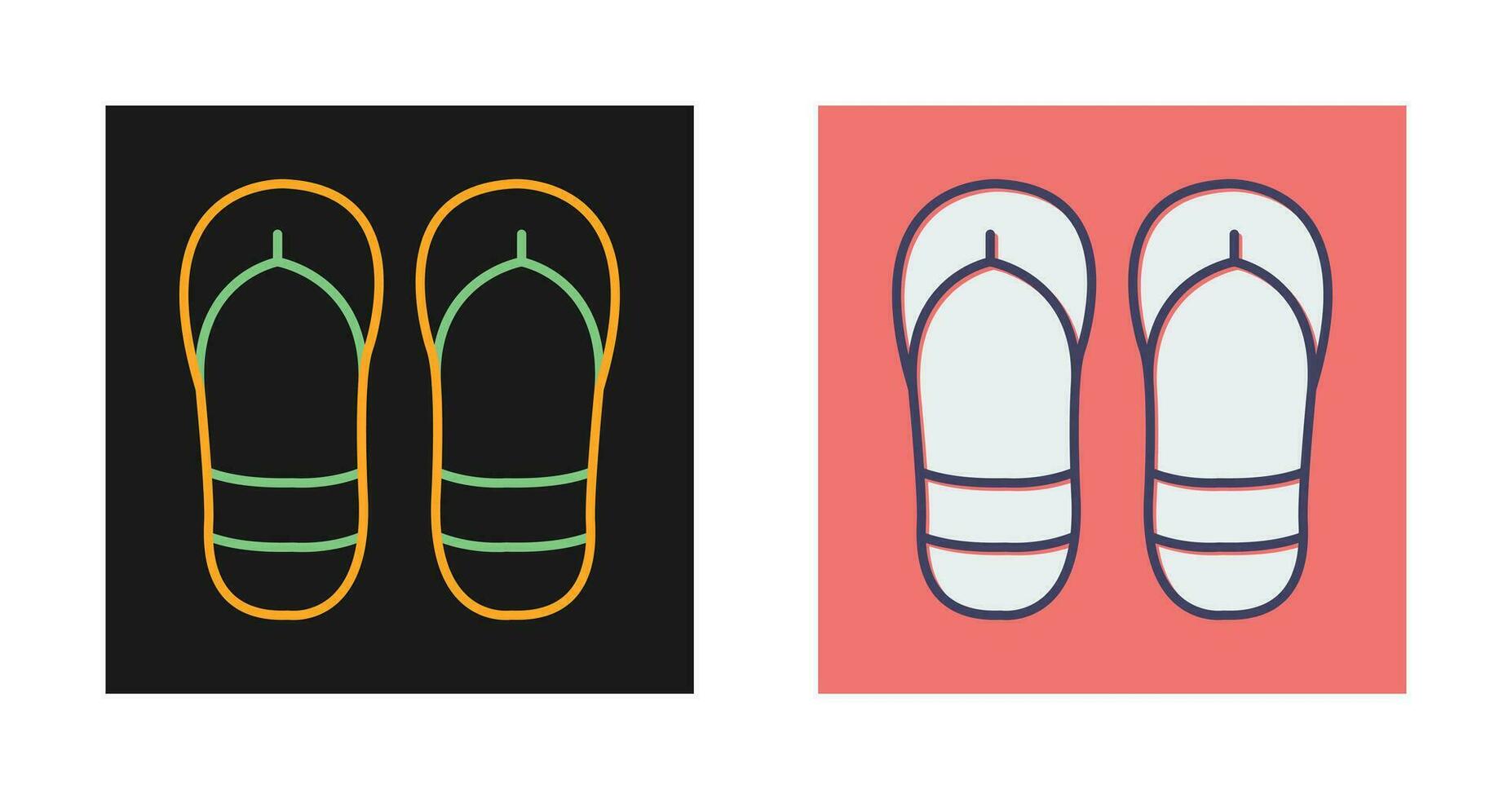 Flip Flops Vector Icon