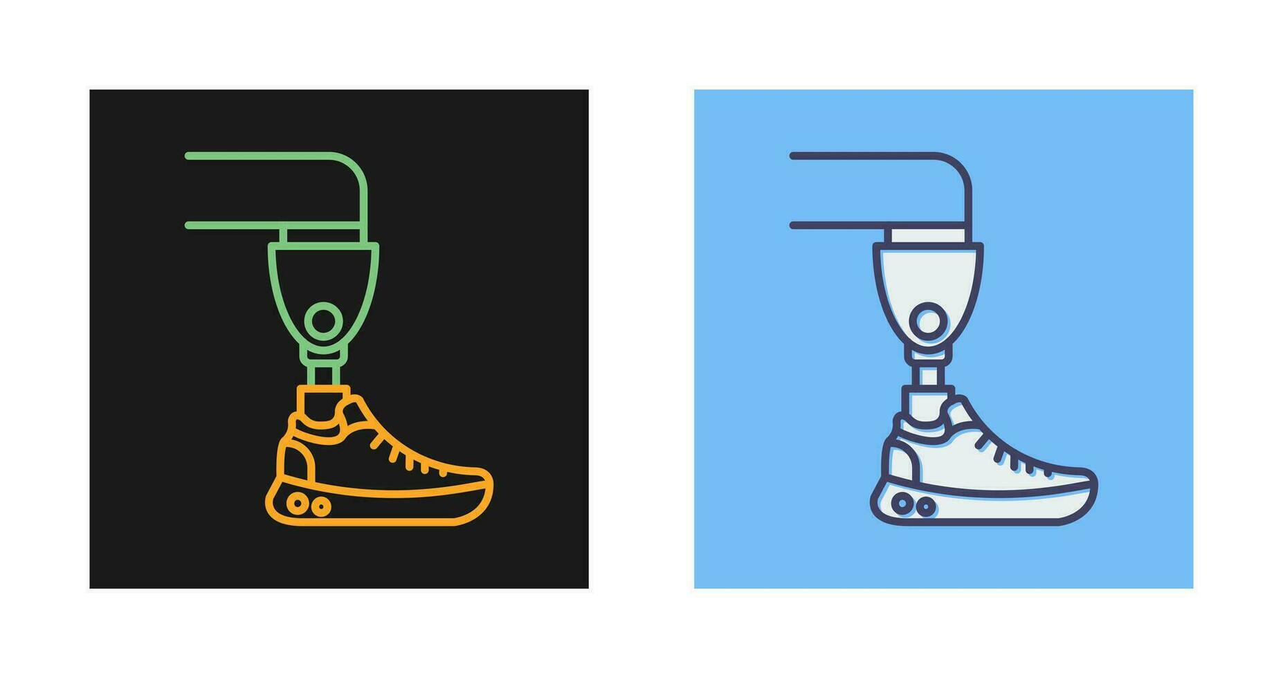 Prosthetics Vector Icon