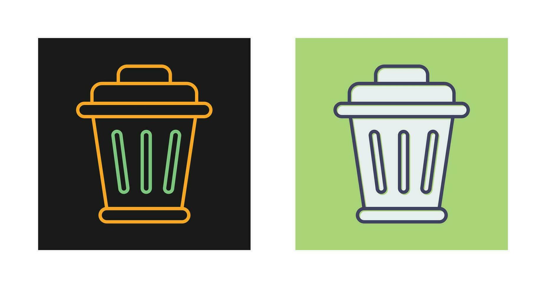 Garbage Vector Icon