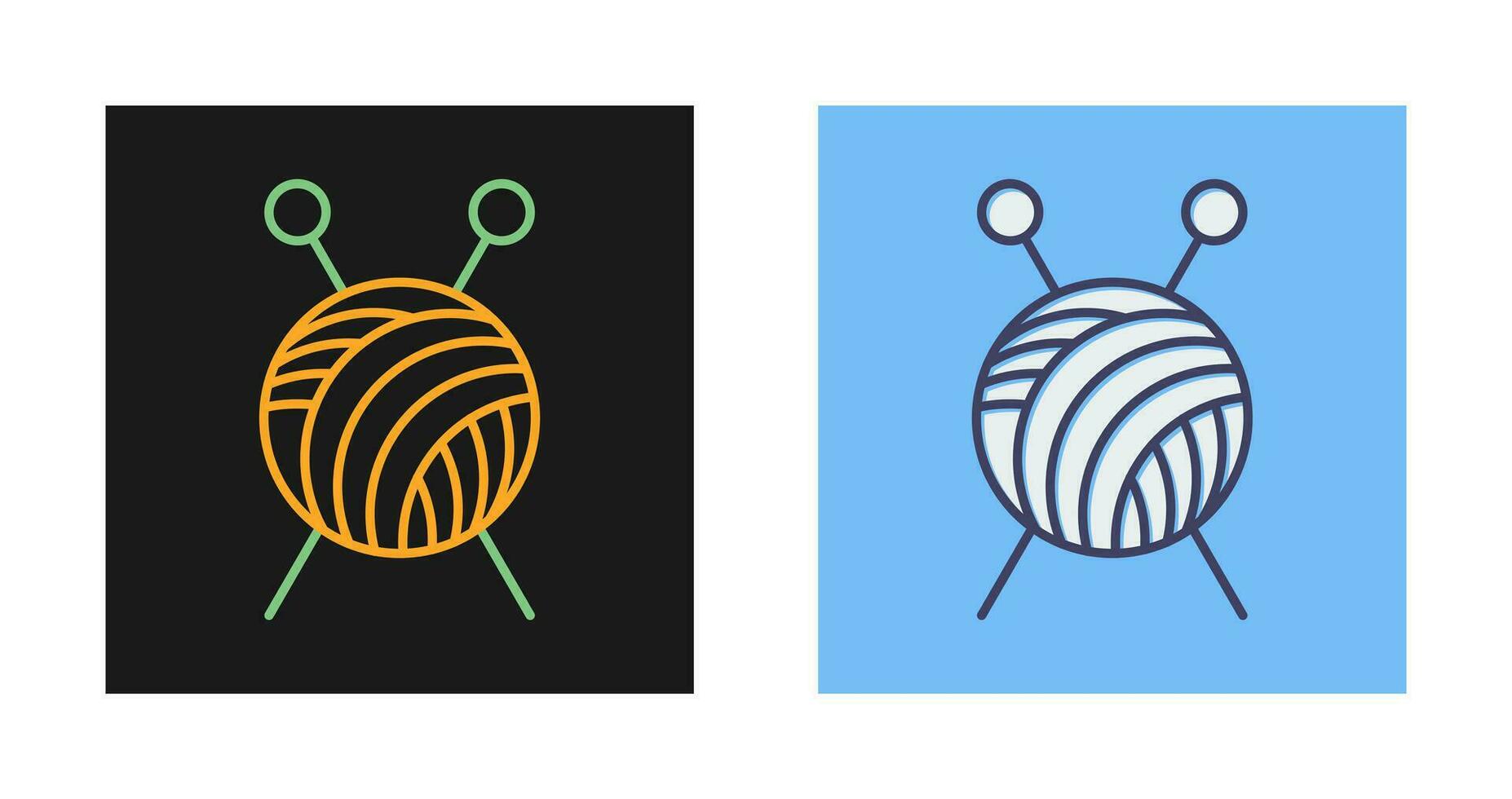 Knitting Vector Icon