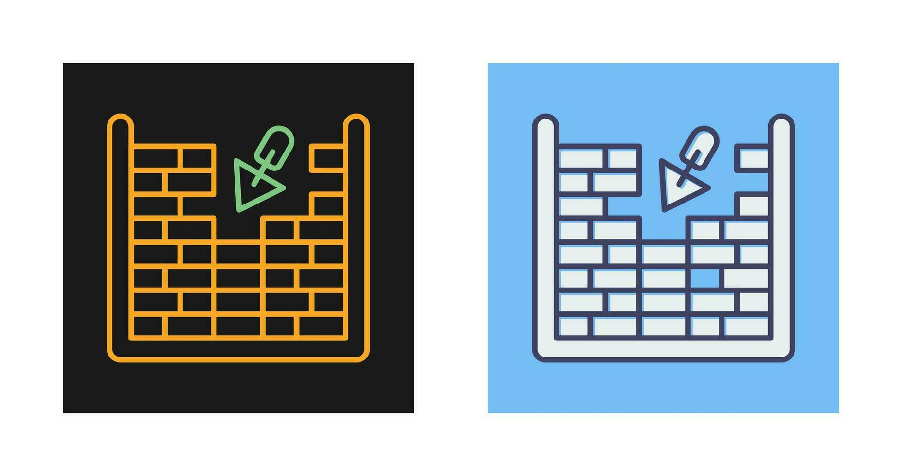 Masonry Vector Icon