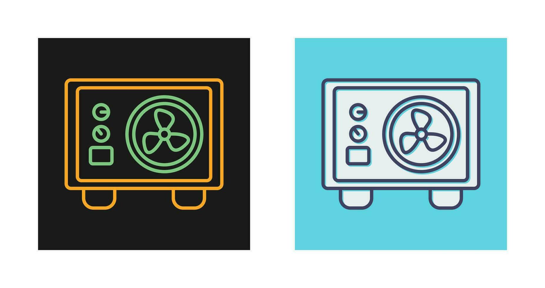 Outdoor Ac Vector Icon