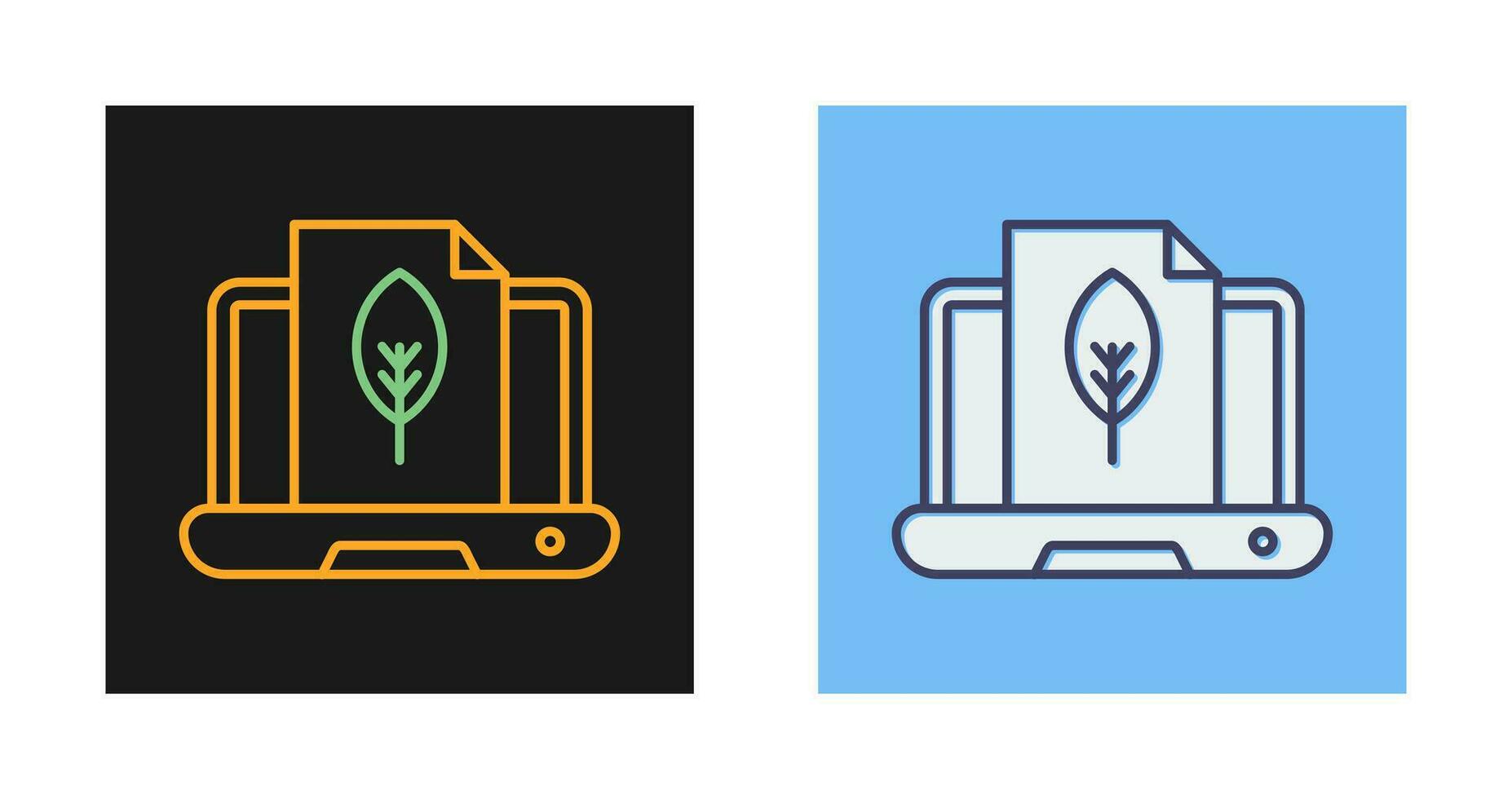 Organic Content Vector Icon