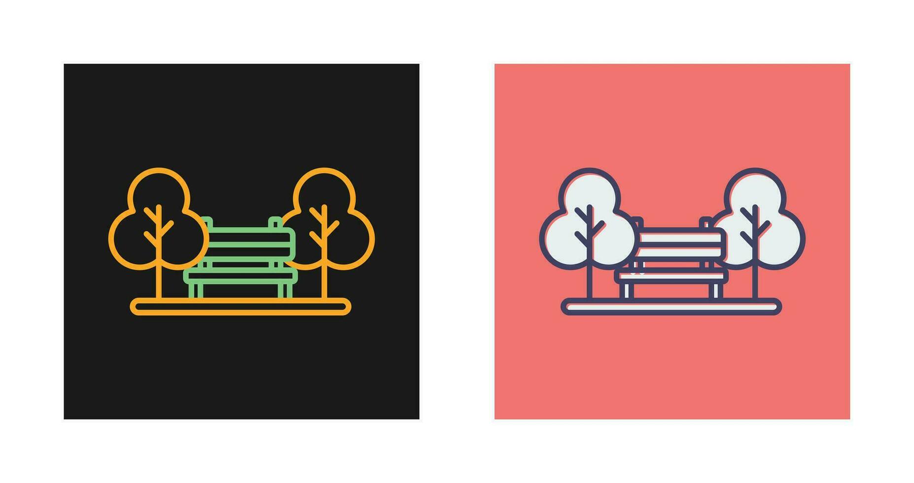 Park Vector Icon