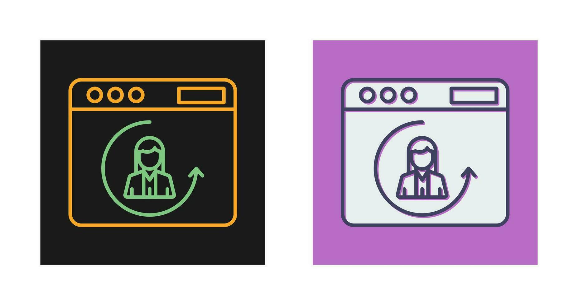 Return Visitor Vector Icon