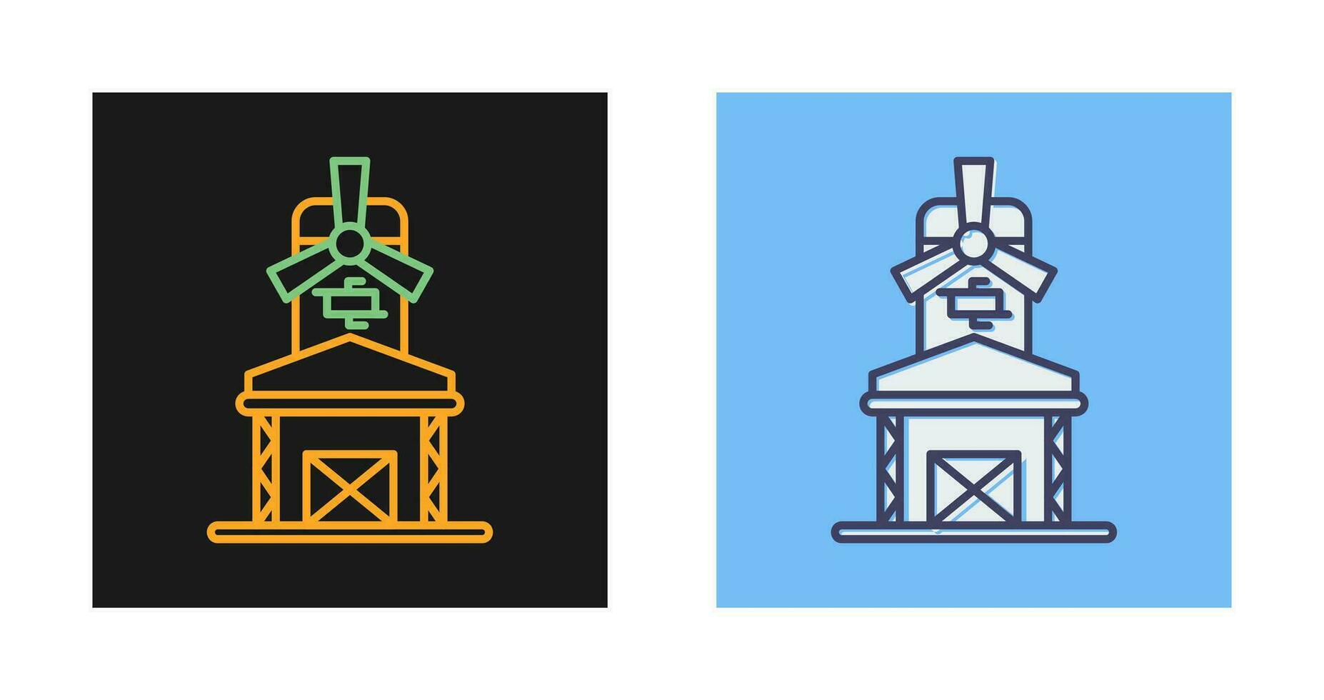 Mill Vector Icon
