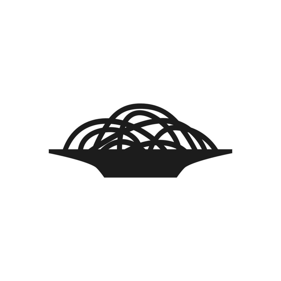 icon food and drink. solid style icon vector