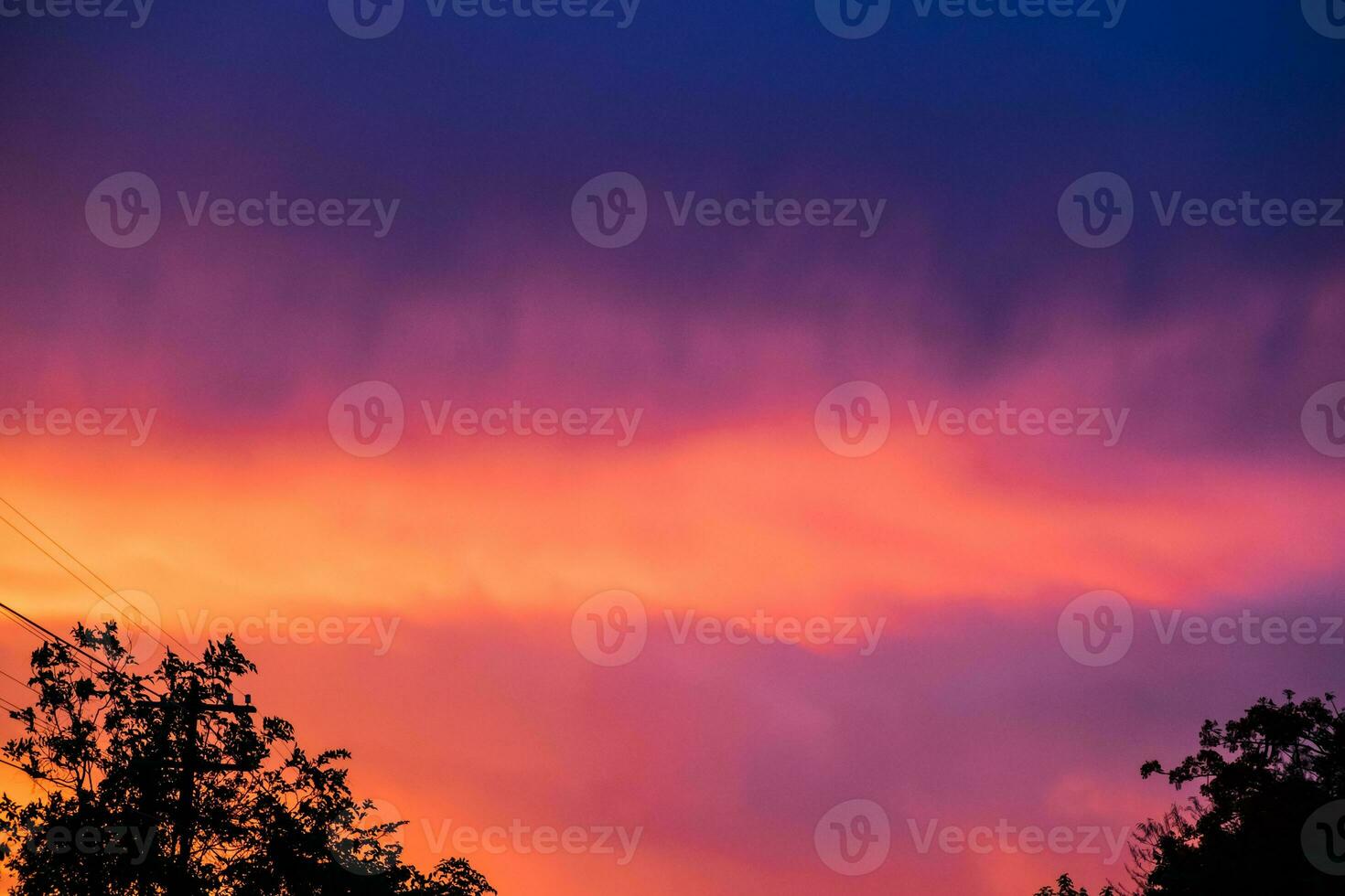 Cloud colorful at sunset photo