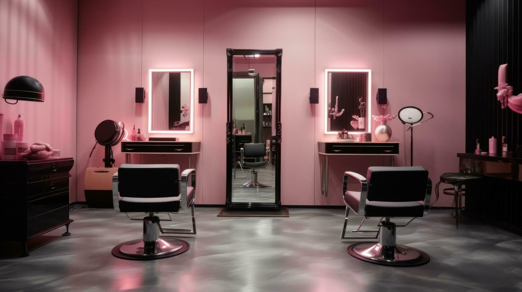 Beauty salon interior photo