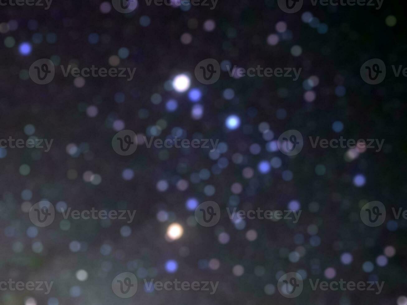 Blurred bokeh star circle photo