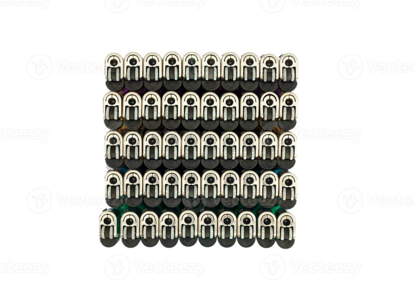 Cigarette lighter set sort photo