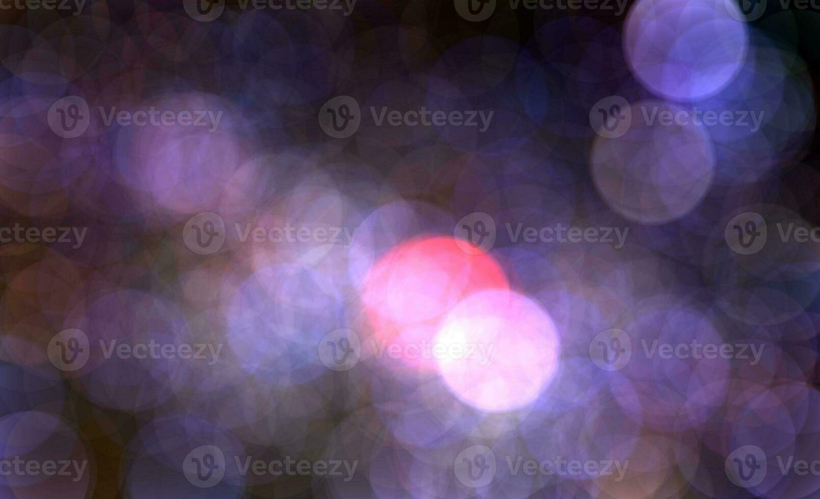 Blurred bokeh star circle abstract photo