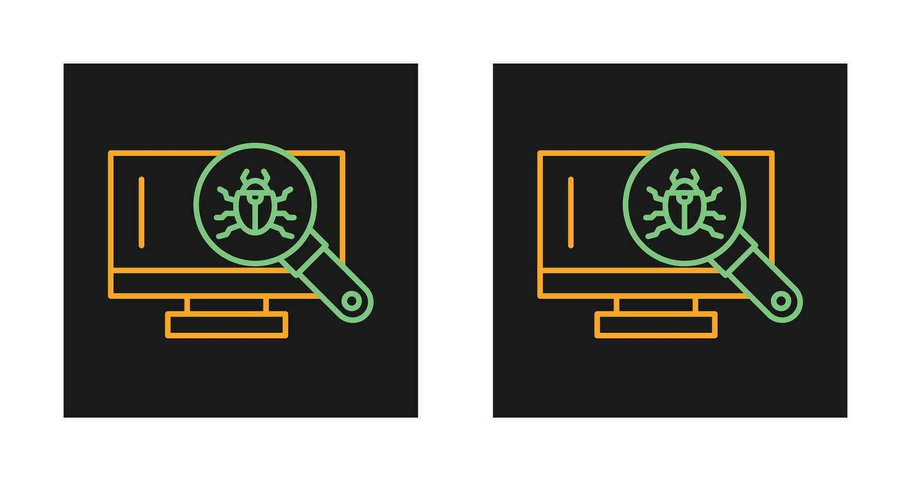 Search Virus Vector Icon
