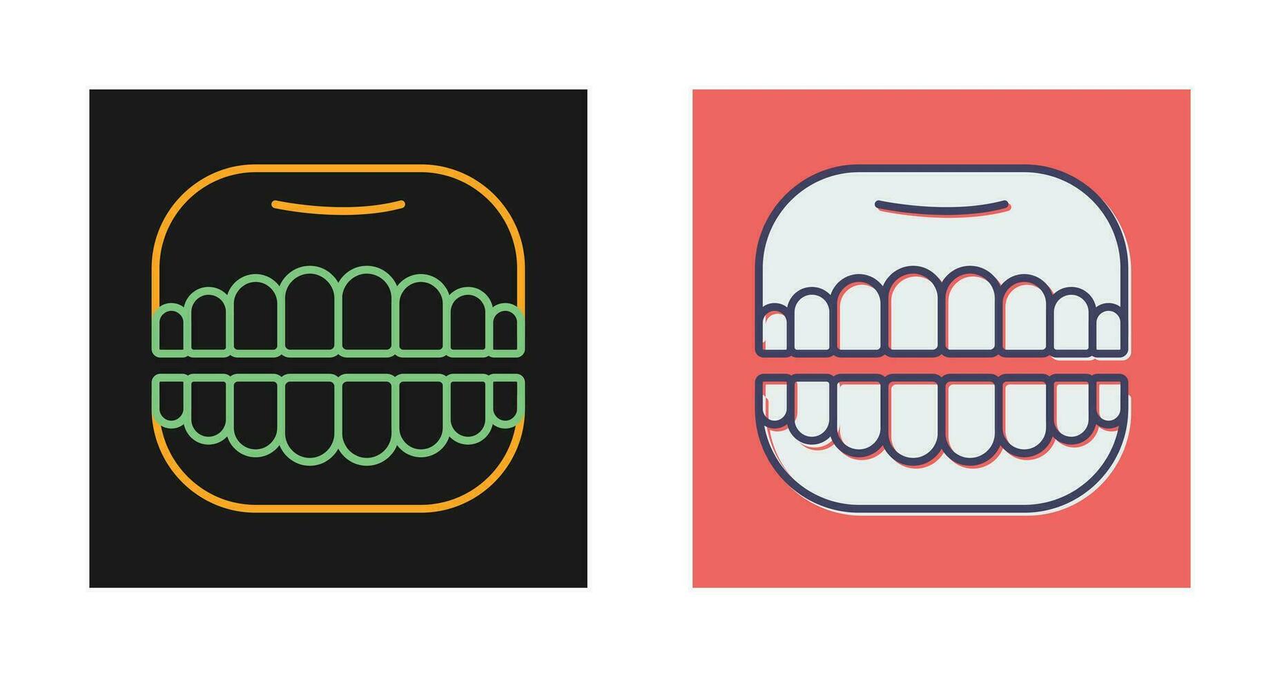 Denture Vector Icon