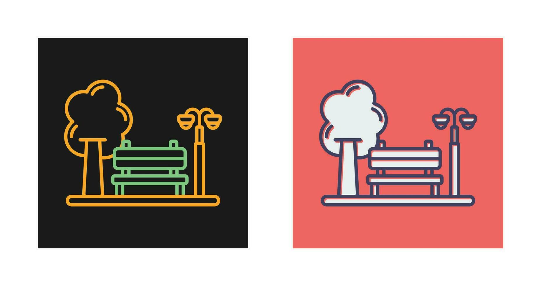Park Vector Icon