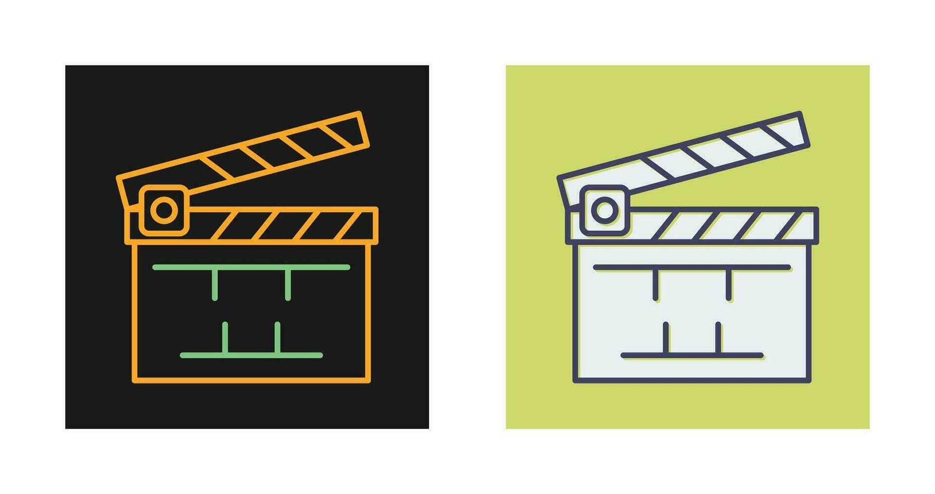 icono de vector de cine