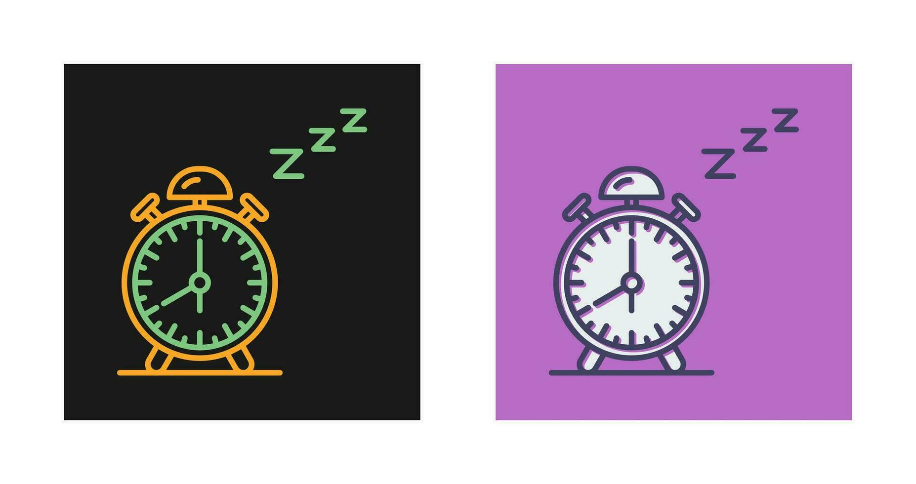 Sleep Time Vector Icon