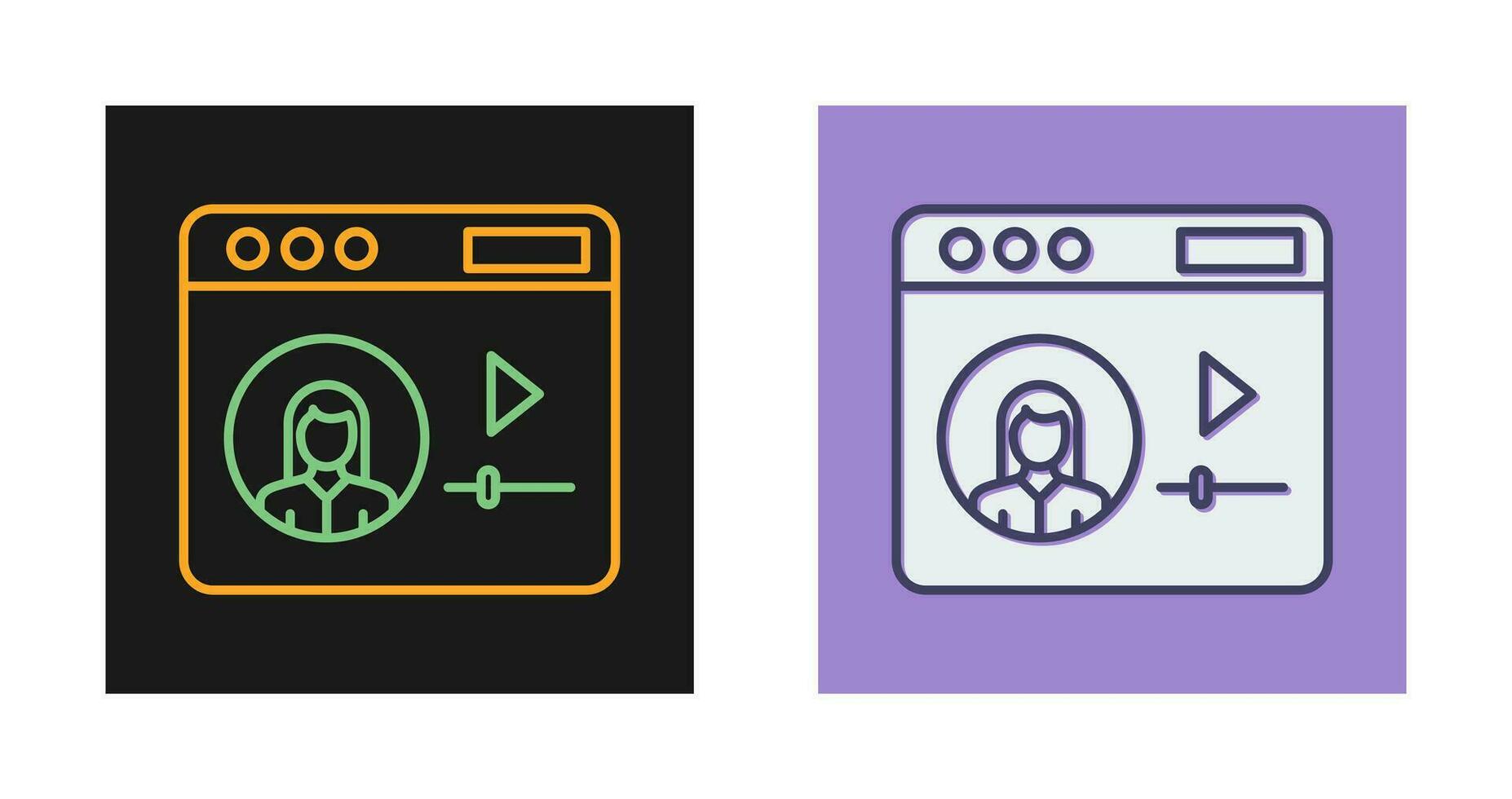 Video Tutorial Vector Icon