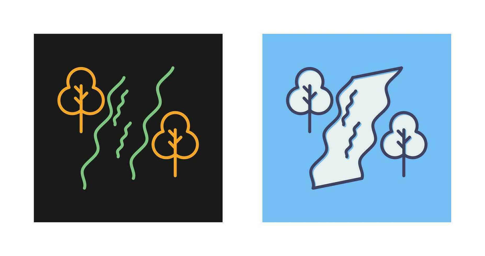 River Vector Icon