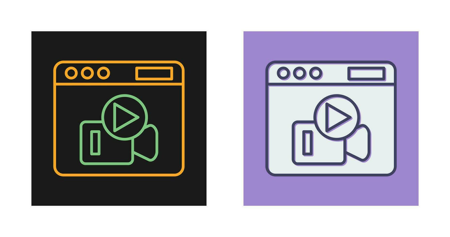 Vlog Vector Icon