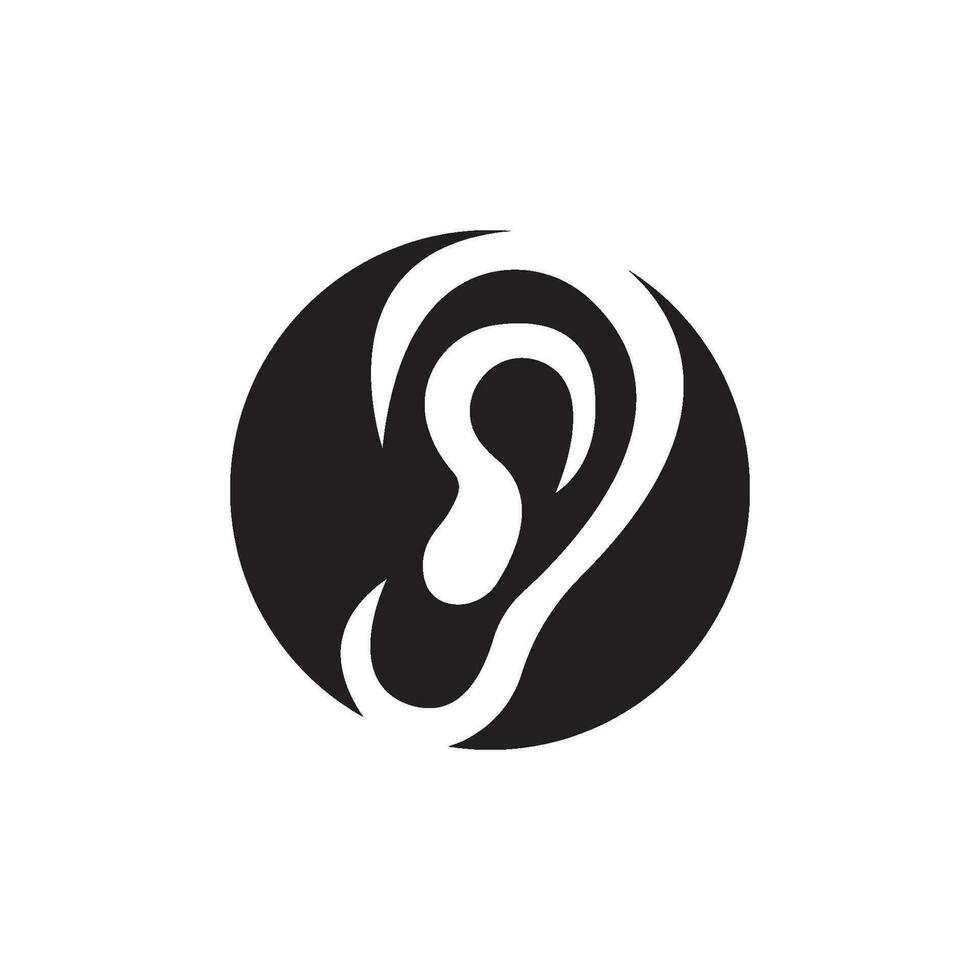 Hearing Logo Template vector icon design