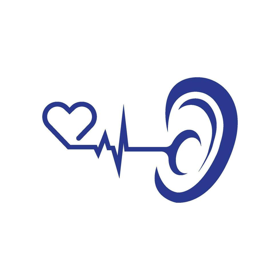 Hearing Logo Template vector icon design