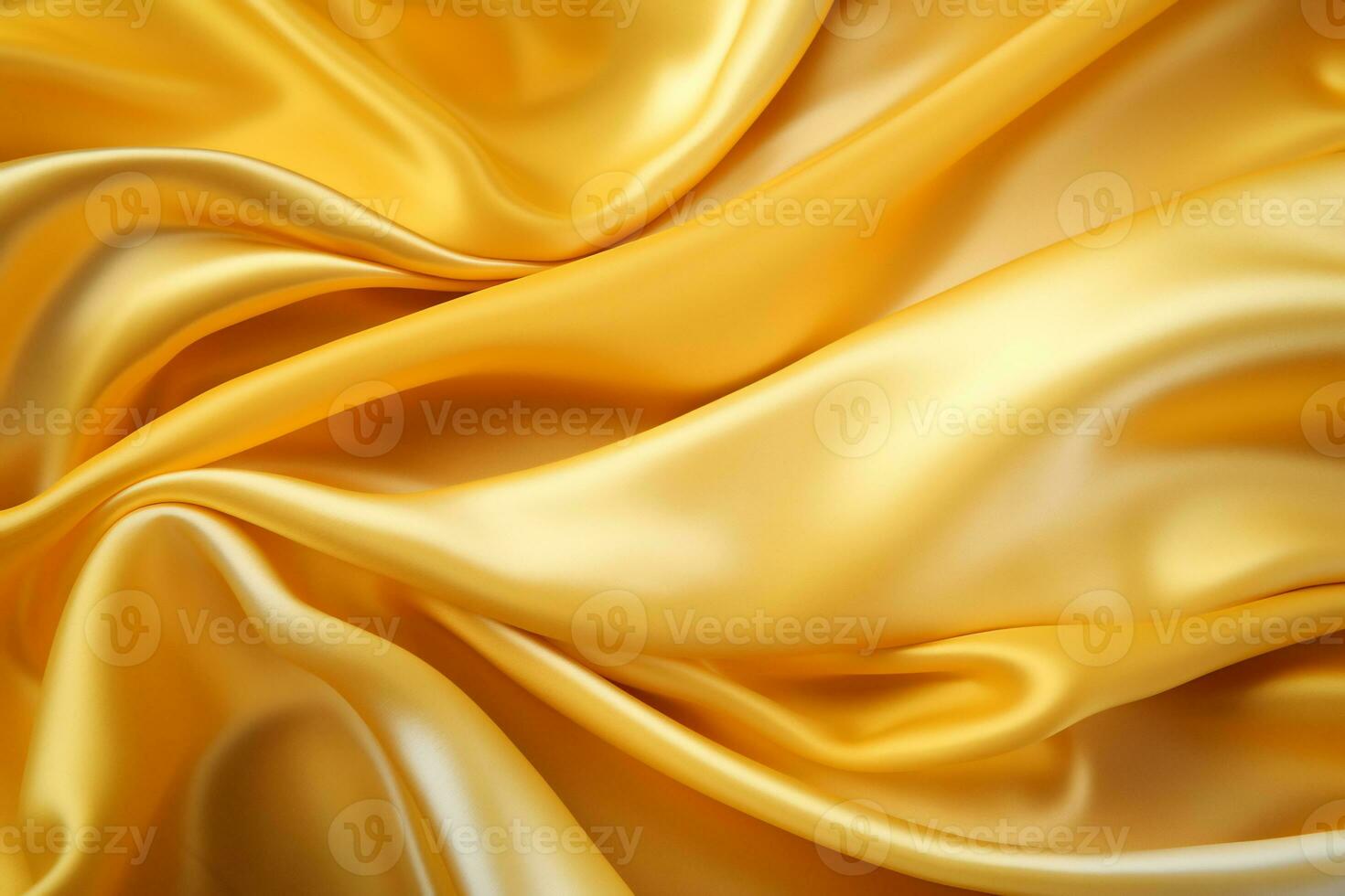 Golden silk fabric cloth background texture photo