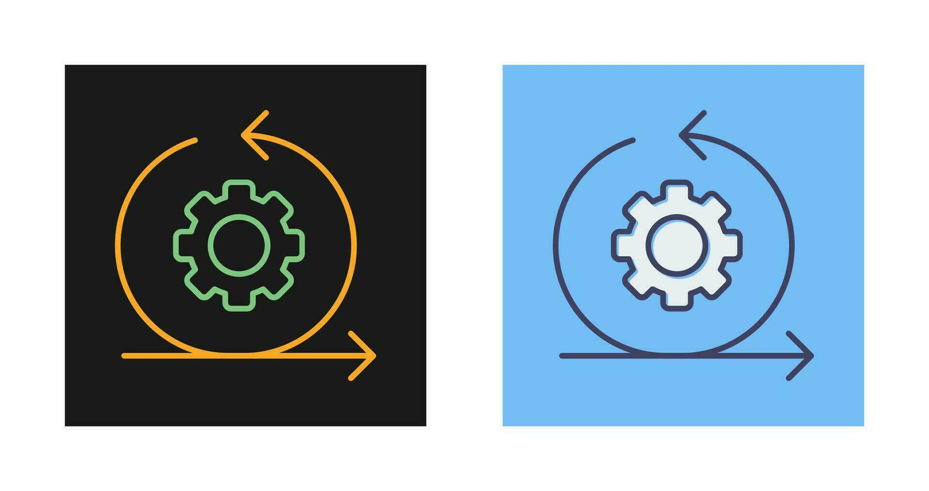 Workflow Vector Icon