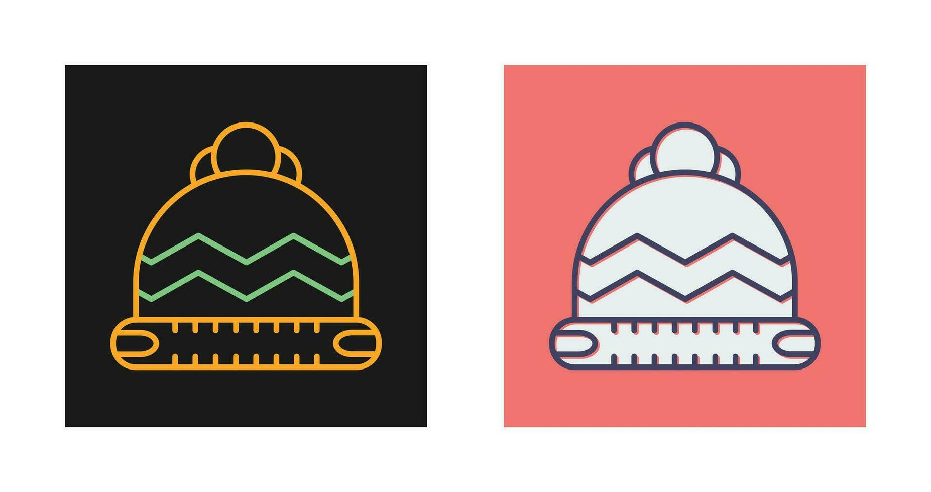 Wool Hat Vector Icon