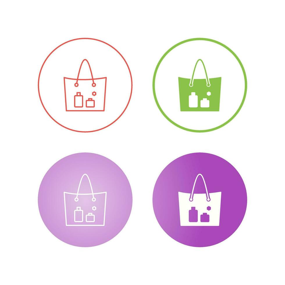 Items in a Bag Vector Icon