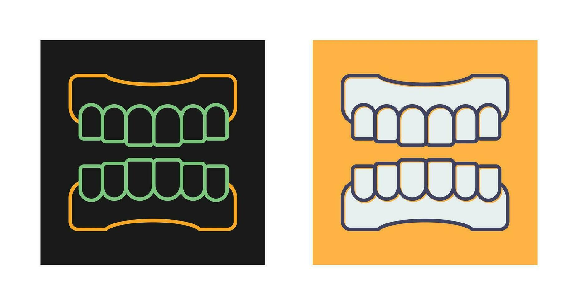 Denture Vector Icon