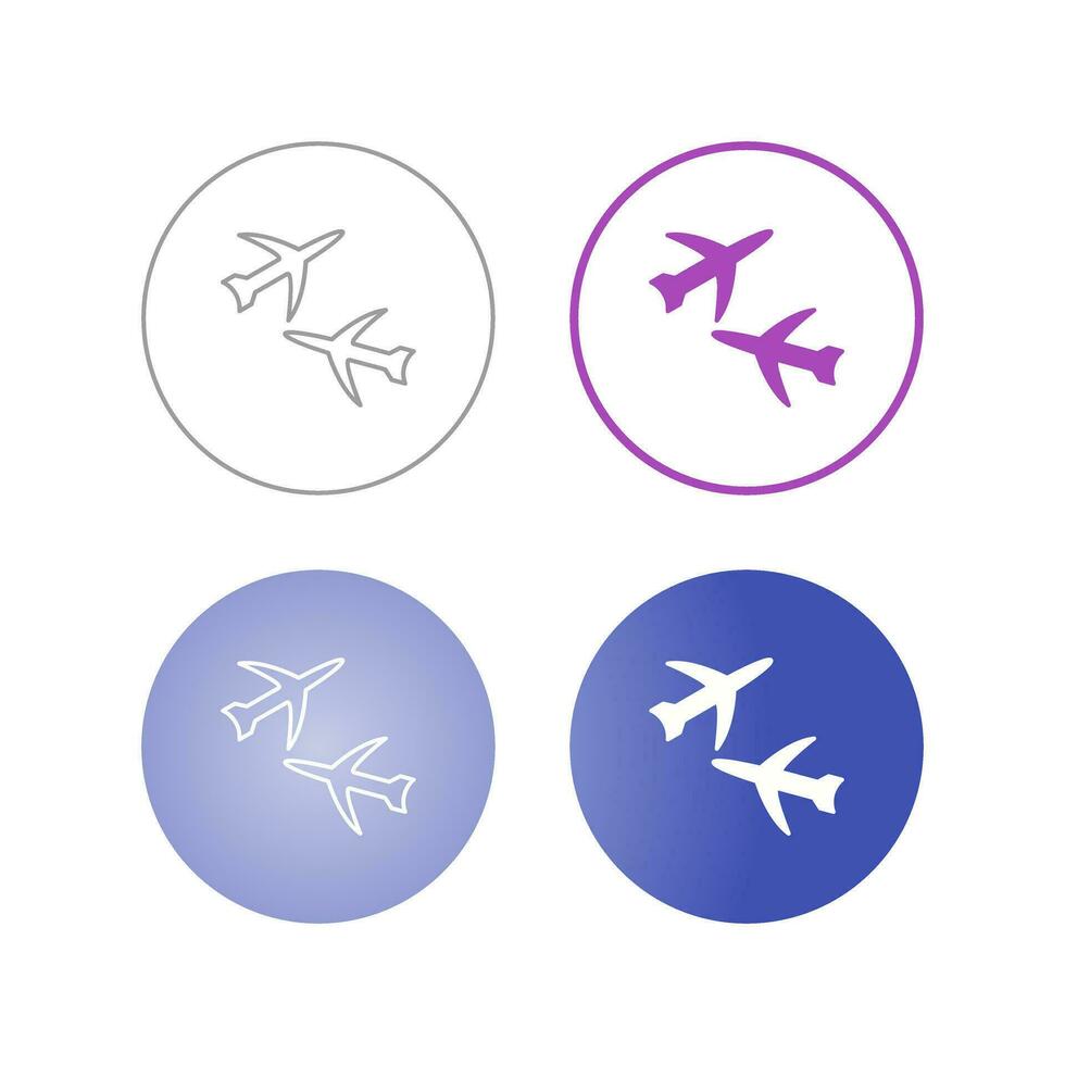 Multiple Flights Vector Icon