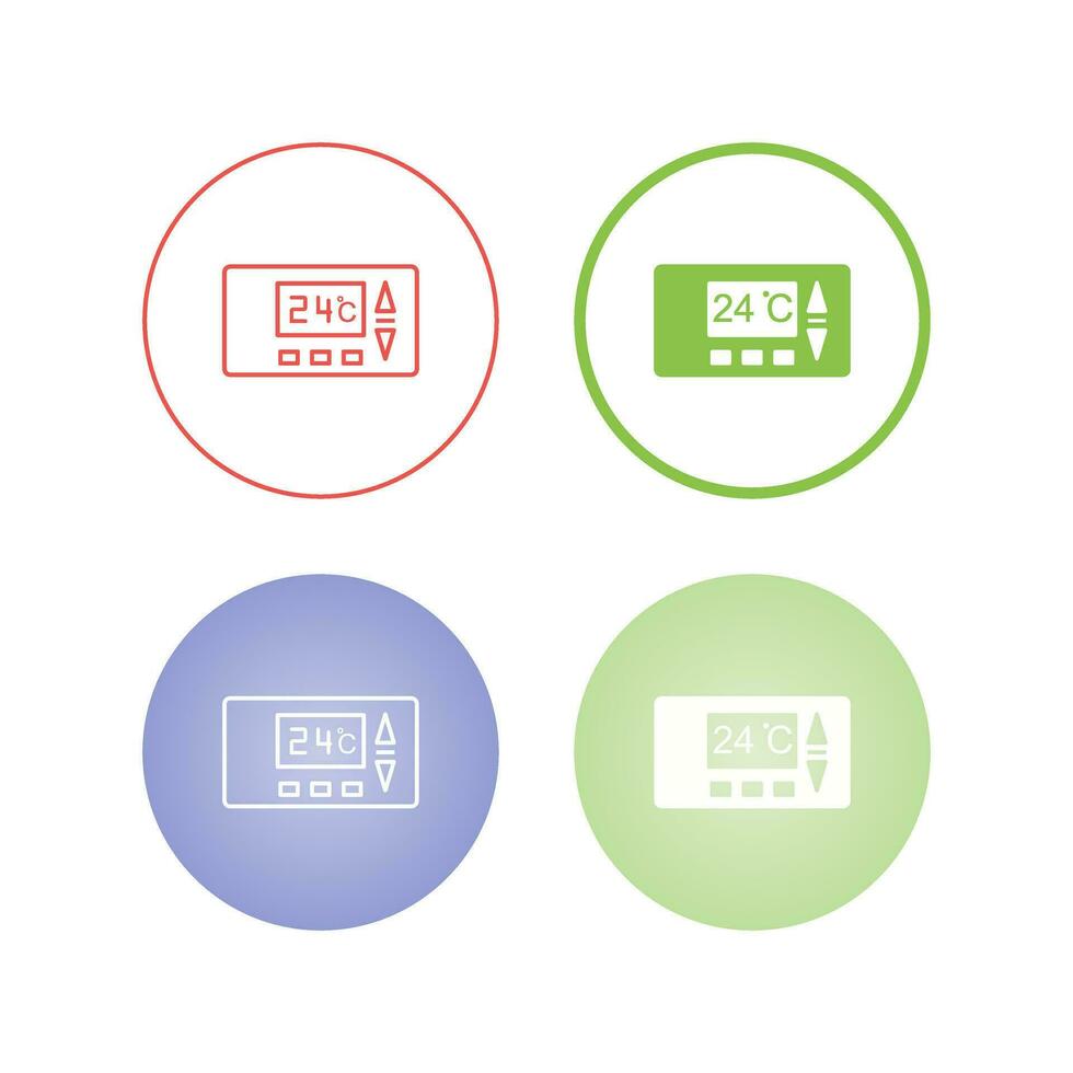 Thermostat Vector Icon