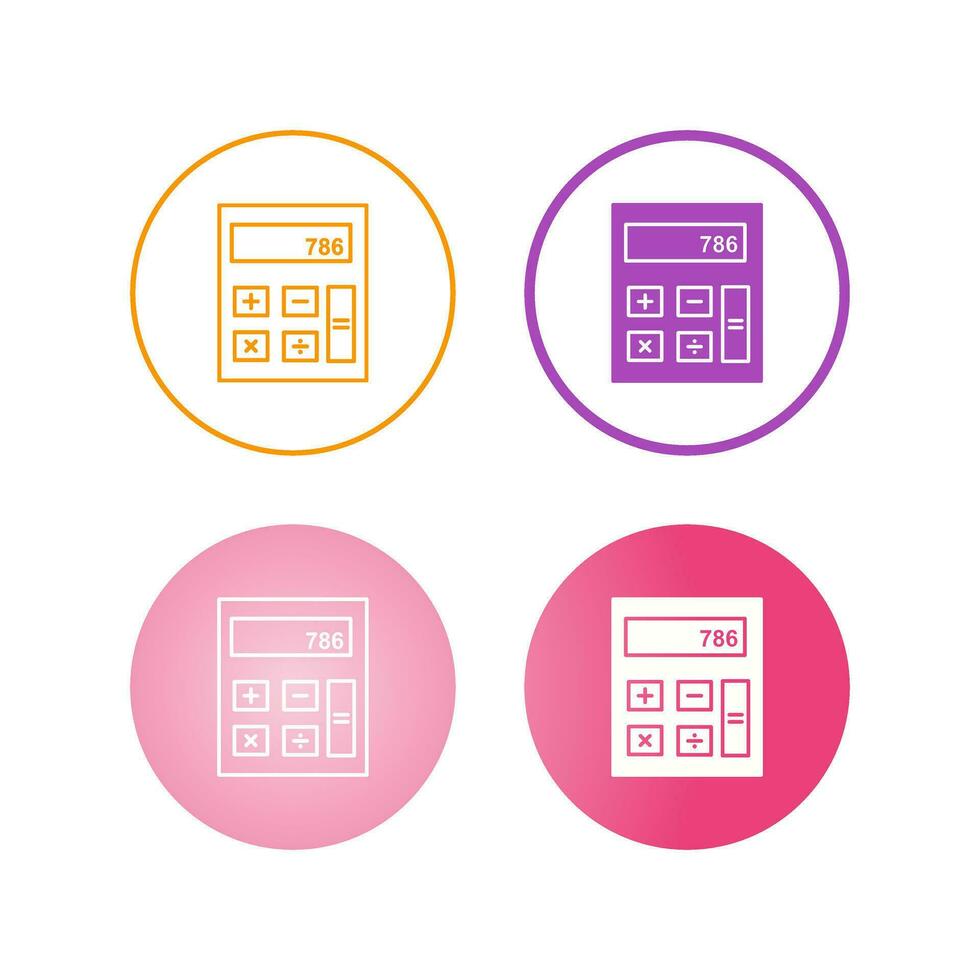 Calculator Vector Icon