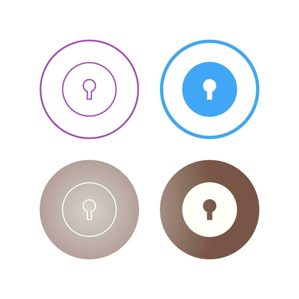 Keyhole Vector Icon
