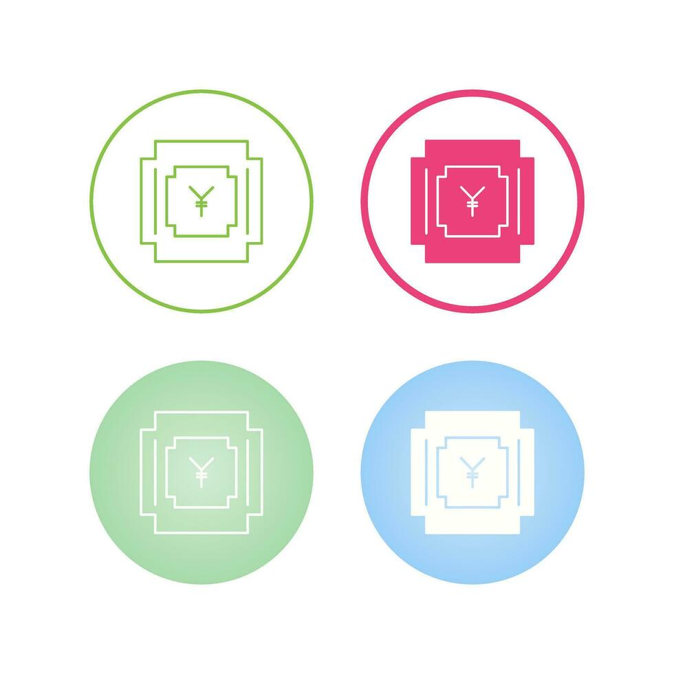 Yen Symbol Vector Icon