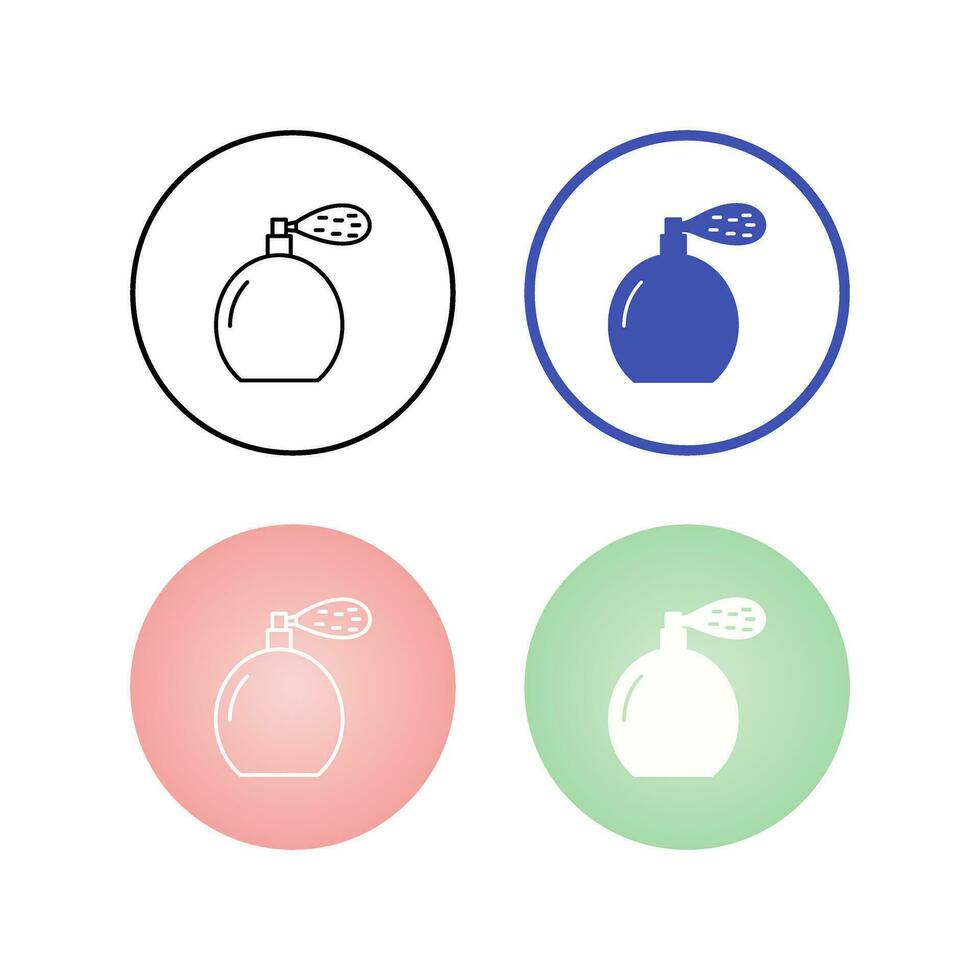 Perfume Bottle Vector Icon