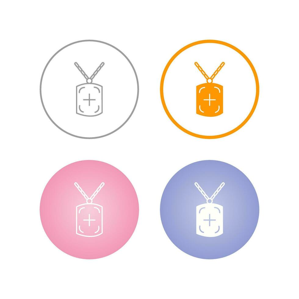 Militrary Chain Vector Icon