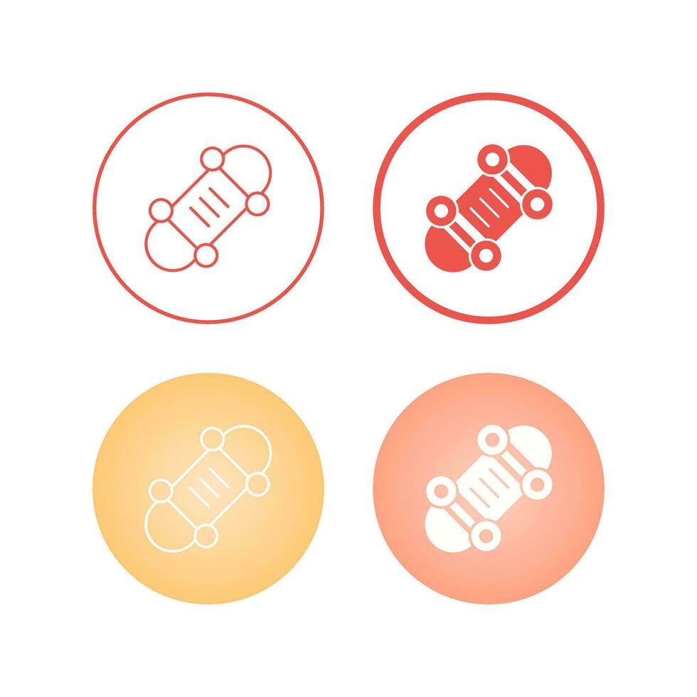 Skateboard Vector Icon