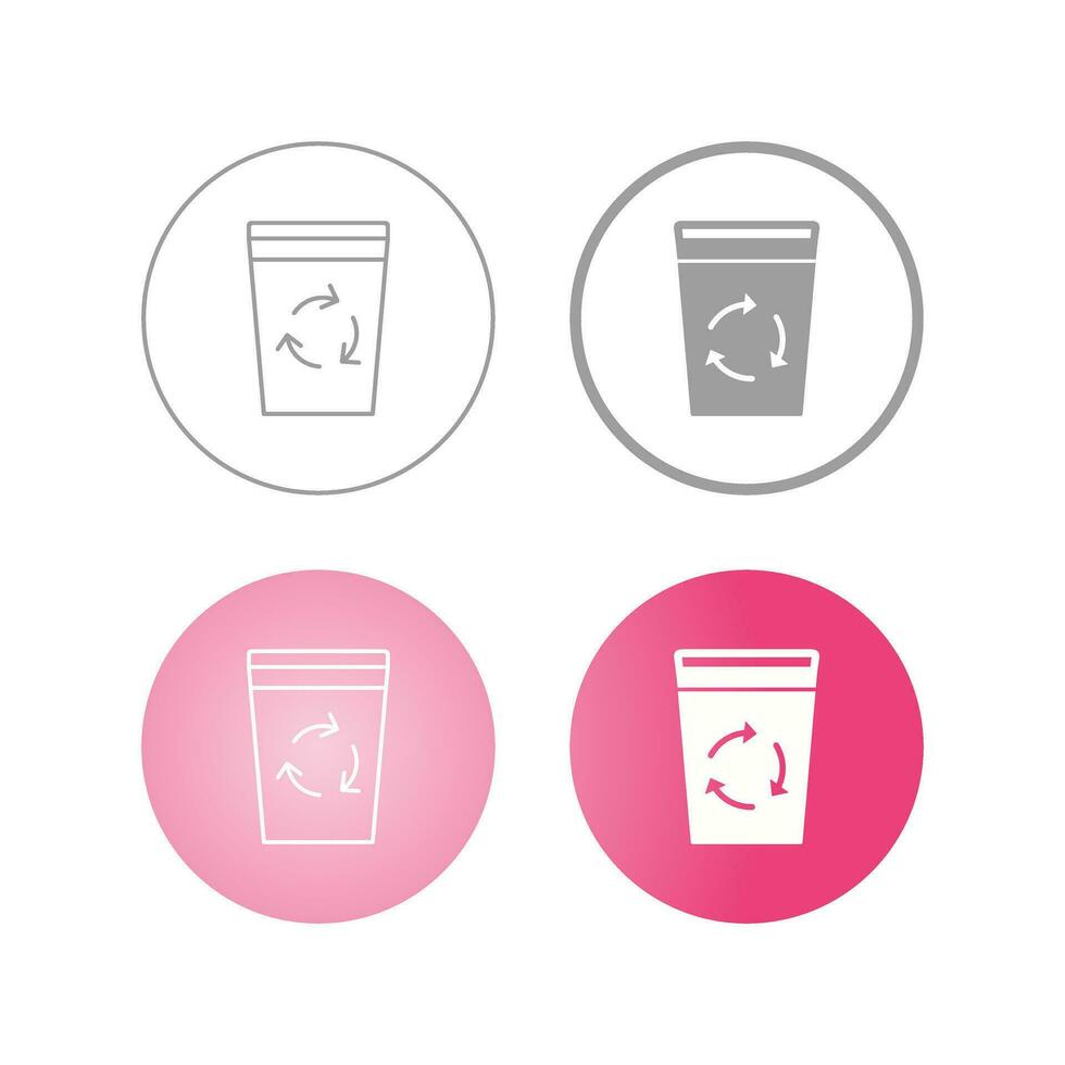 Recycle Bin Vector Icon