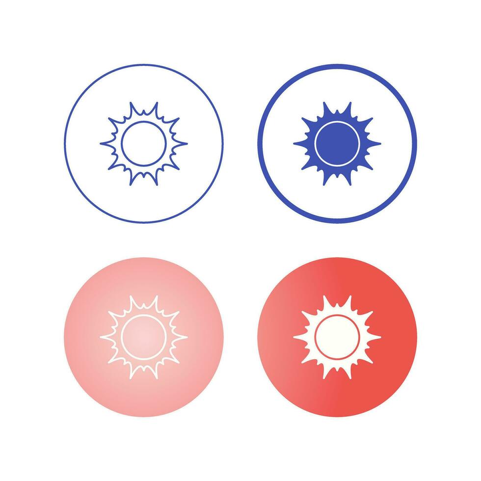 Sun Vector Icon