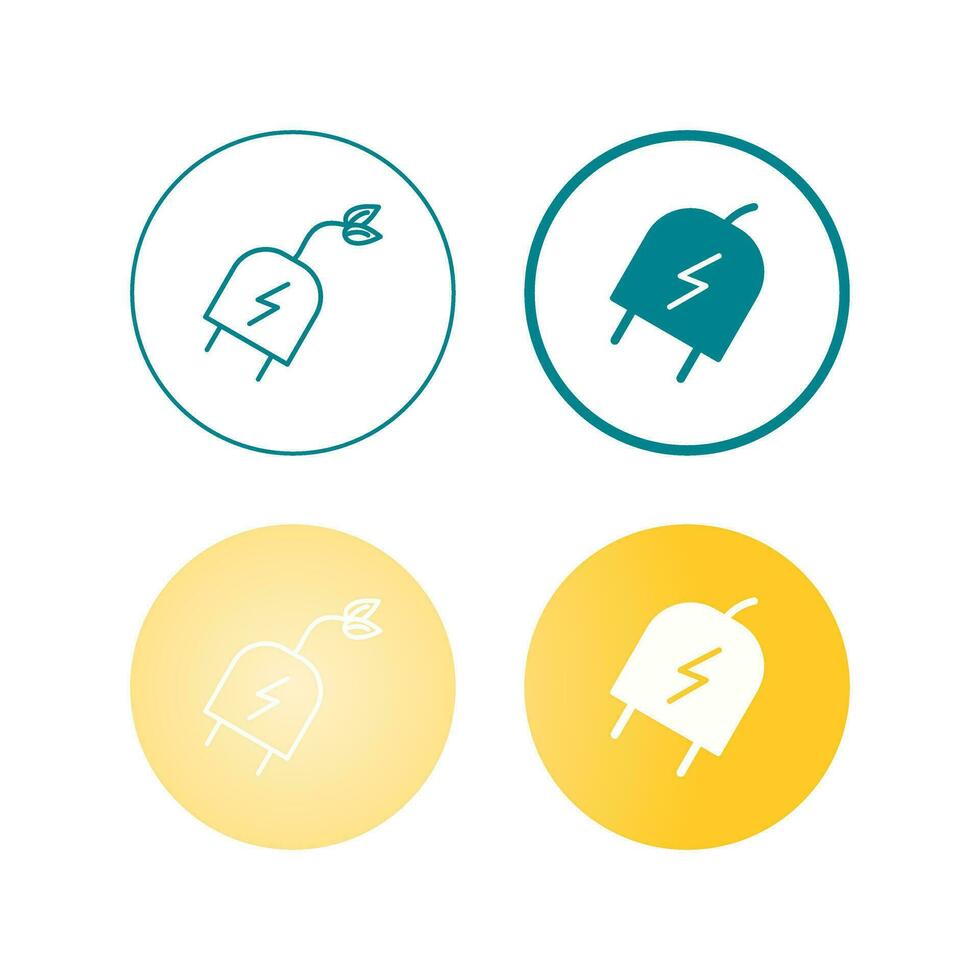 Electric Plug Vector Icon