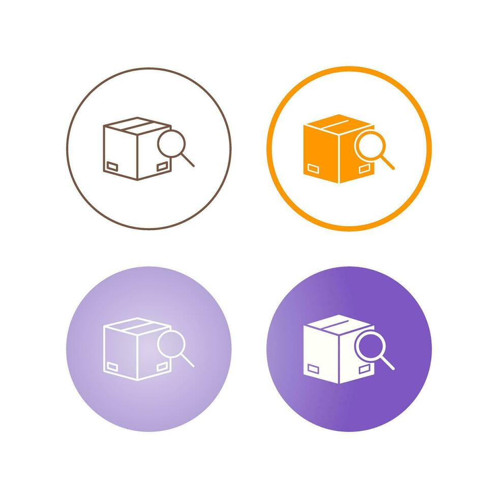 Find Package Vector Icon