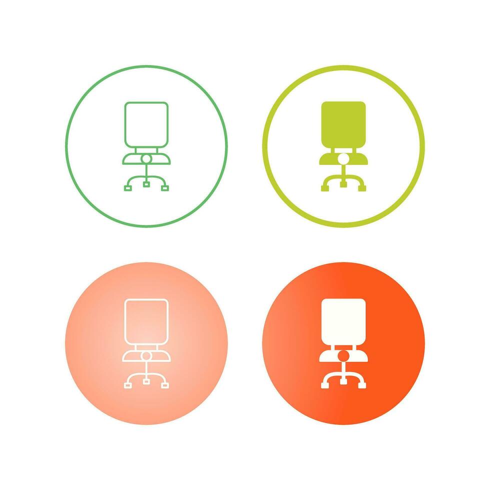 Office Chair Vector Icon