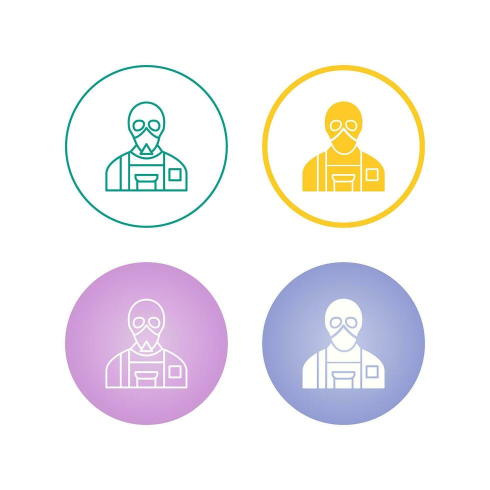Gas Mask Vector Icon