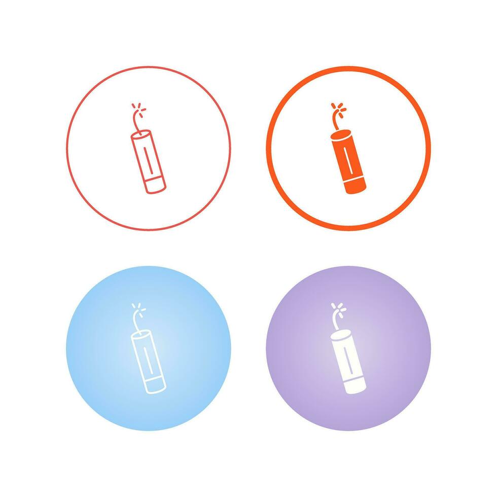 Single Dynamite Vector Icon