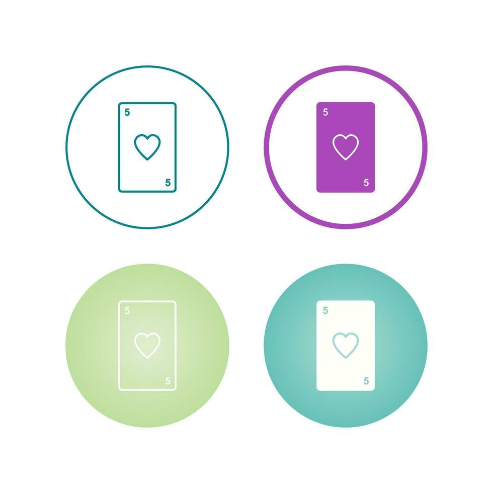 Playing Card Vector Icon
