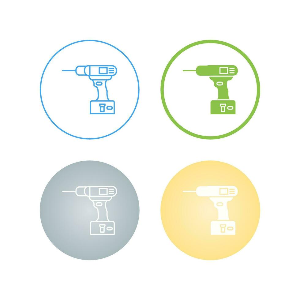 Drilling Machine Vector Icon