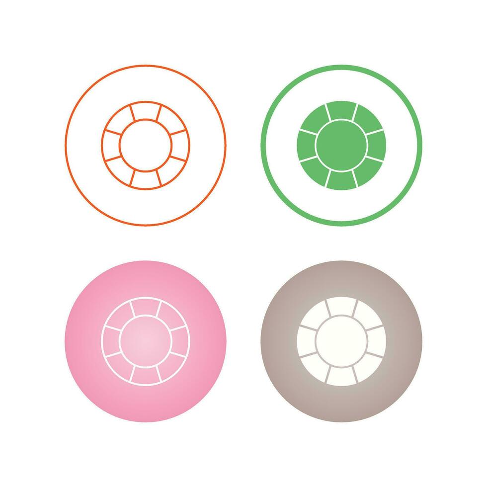 Life Saving Tube Vector Icon