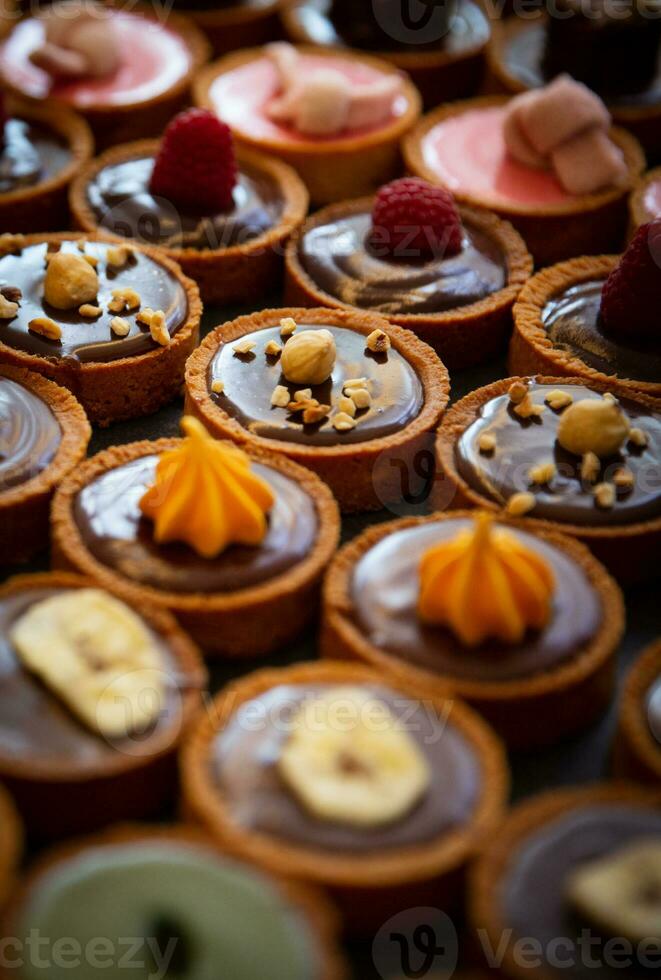 Various Colorful Tartlets photo